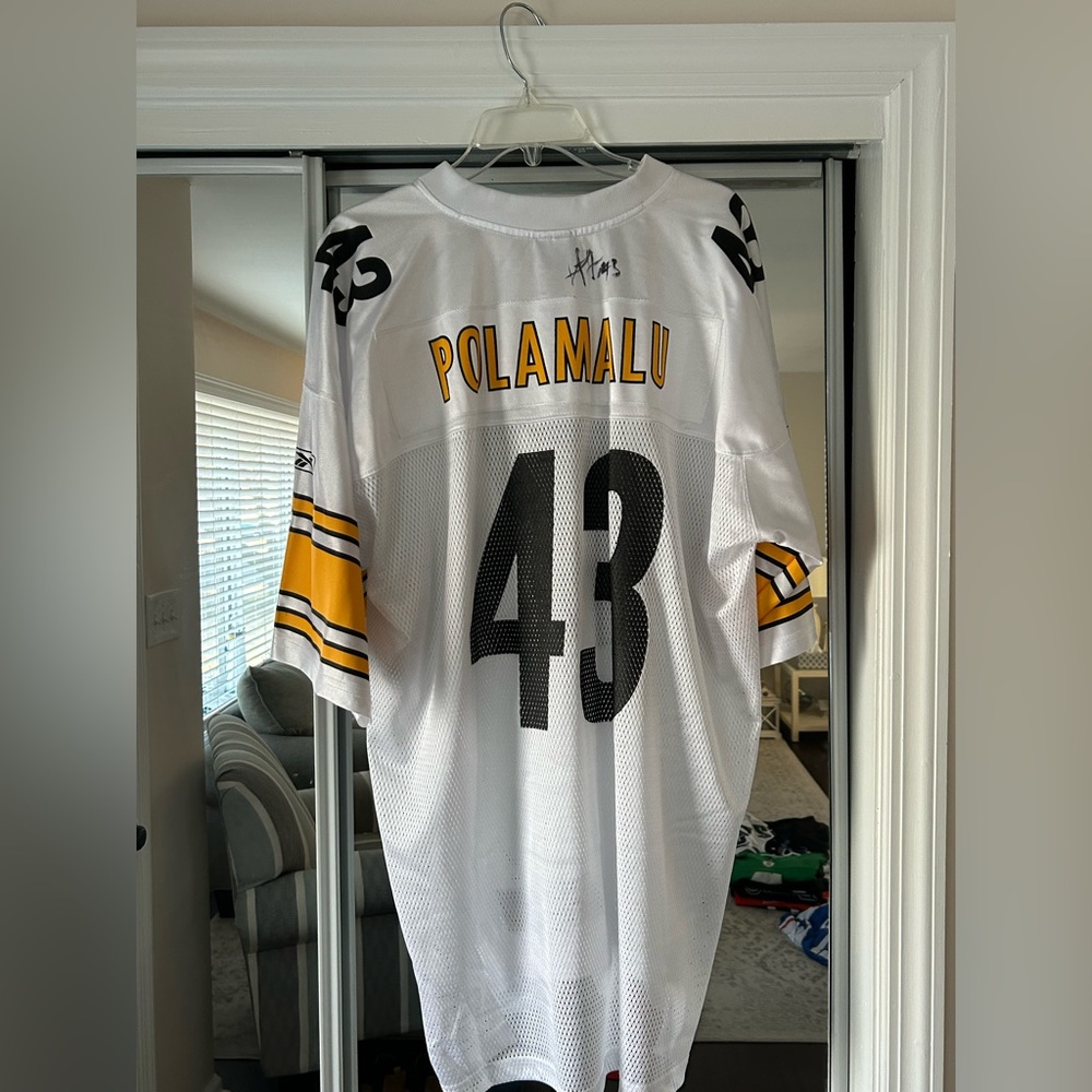 Signed Troy Polamalu Jersey